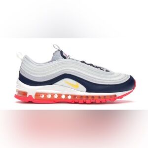 Nike Air Max 97
Midnight Navy Racer Pink Laser Orange (Women's 7.5)